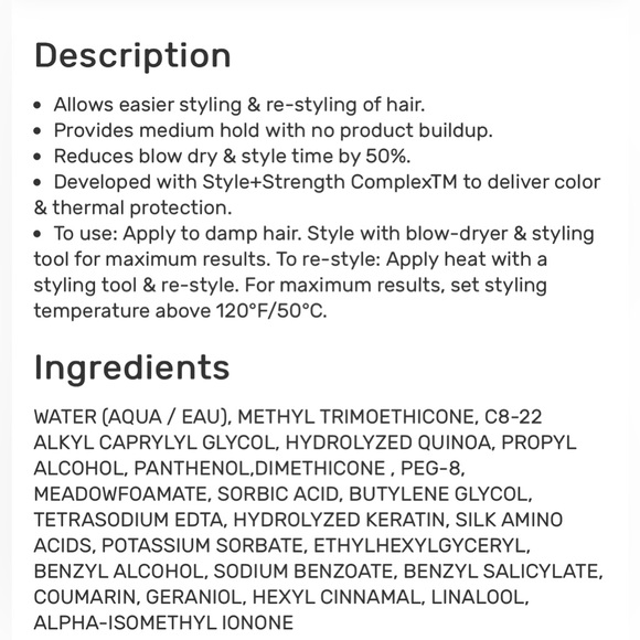 (NEW) Rusk, Heat Shift, Re-Styling Cream, Medium Hold, 3.4 fl oz - Picture 5 of 6